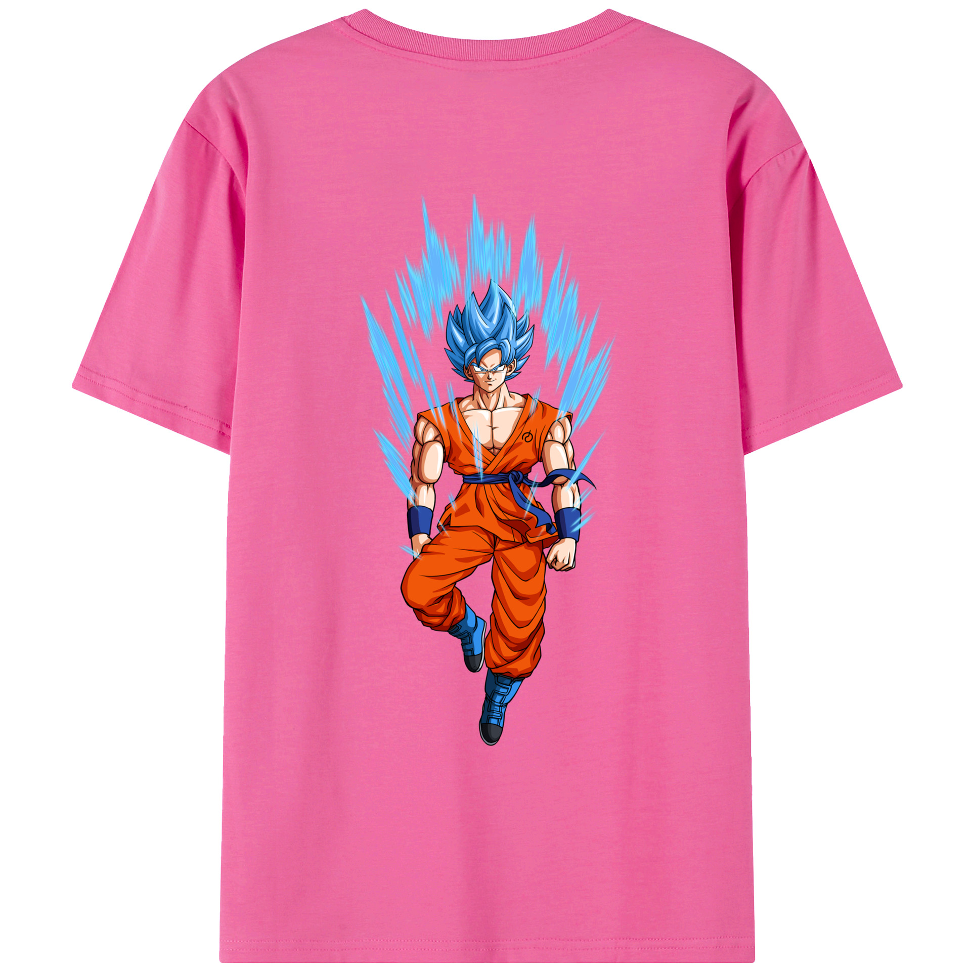 （画像用） ドラゴンボール 孫 悟飯（そんごはん）DRAGON BALL Son Gohan レディース半袖Tシャツ(バックプリント)